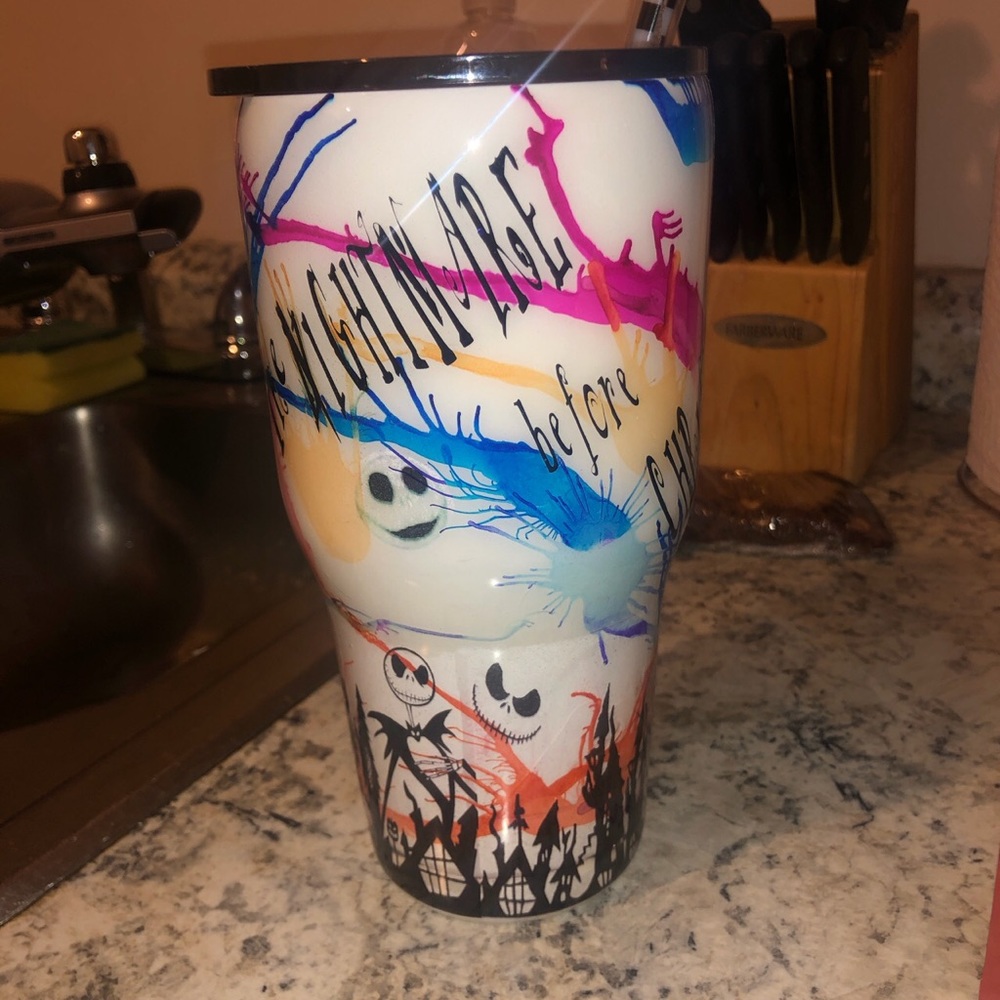 Nightmare before Christmas cup